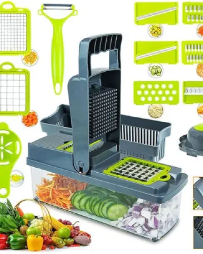 Vegetable Slicer and Chopper for Quick and Easy Food Preparation
