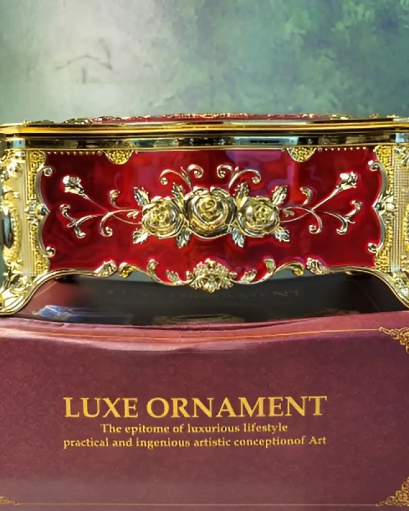 Premium Tissue Box - Red