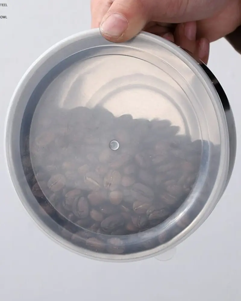 5Pcs Stainless Steel Fresh-Keeping Boxes with Lid